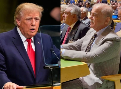 trump praises pm shehbaz as terrific man recalls india pakistan mediation at unga trump praises pm shehbaz as terrific man recalls india pakistan mediation at unga