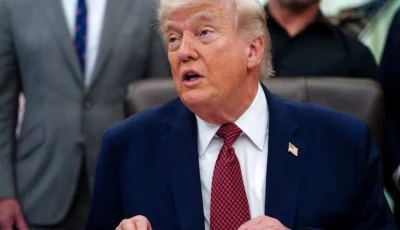 us president donald trump speaks about research into mental health treatments in the oval office of the white house in washington d c april 18 2026 reuters