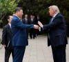 us president donald trump speaks with chinese president xi jinping while leaving after a visit to the zhongnanhai garden in beijing china may 15 2026 reuters