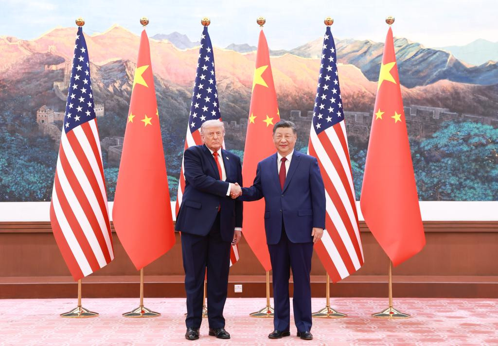 Chinese President Xi Jinping holds talks with U.S. President Donald Trump, who is on a state visit to China, at the Great Hall of the People in Beijing, capital of China, May 14, 2026.PHOTO: XINHUA