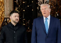 us president trump meets ukrainian president zelenskiy in florida photo reuters