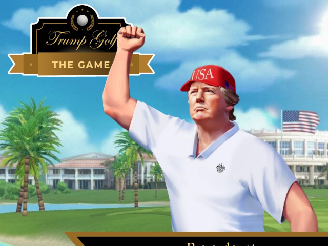 donald trump launches mobile golf game with 99 virtual club donald trump launches mobile golf game with 99 virtual club