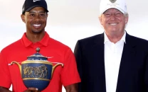 donald trump and tiger woods hit the golf course before super bowl lix in new orleans donald trump and tiger woods hit the golf course before super bowl lix in new orleans