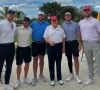 donald trump golfs with buffalo bills players on presidents day donald trump golfs with buffalo bills players on presidents day