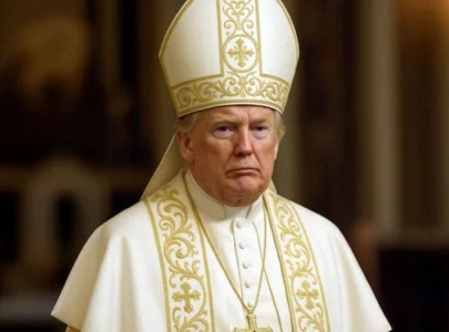 trump criticised for posting ai image of himself as pope ahead of conclave trump criticised for posting ai image of himself as pope ahead of conclave