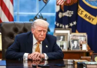 president donald trump is interviewed by reuters white house correspondent steve holland not pictured during an exclusive interview in the oval office in the white house in washington source reuters