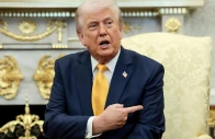 us president donald trump speaks during a meeting with japanese prime minister sanae takaichi not pictured in the oval office at the white house in washington dc us march 19 2026 photo reuters