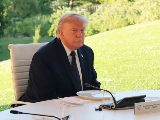 us president donald trump participates in a g7 leaders working dinner during the g7 summit at hotel royal evian on june 15 2026 in evian les bains france photo reuters us president donald trump participates in a g7 leaders working dinner during the g7 summit at hotel royal evian on june 15 2026 in evian les bains france photo reuters