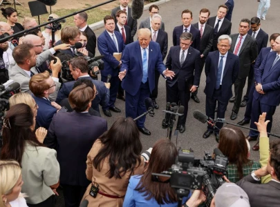 trump ai ceos sign voluntary safety pact back data centre expansion trump ai ceos sign voluntary safety pact back data centre expansion