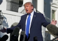 us president donald trump speaks to members of the media as he departs the white house en route to iowa in washington dc us october 22 2026 photo reuters