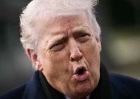 us president donald trump speaks to the press before boarding marine one as he departs from the south lawn of the white house in washington dc on january 16 2026 photo afp