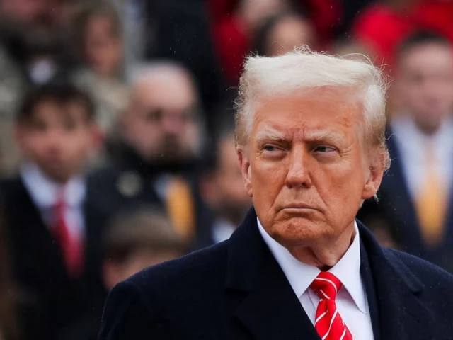 us president elect donald trump attends a wreath laying ceremony at arlington national cemetery ahead of the presidential inauguration in arlington virginia us january 19 2025 photo reuters us president elect donald trump attends a wreath laying ceremony at arlington national cemetery ahead of the presidential inauguration in arlington virginia us january 19 2025 photo reuters