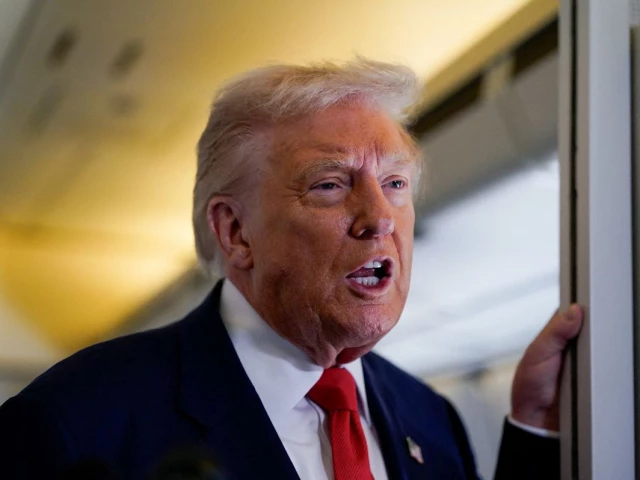 us president donald trump speaks to members of the media aboard air force one as he departs for florida from joint base andrews maryland u s october 31 2025 photo reuters us president donald trump speaks to members of the media aboard air force one as he departs for florida from joint base andrews maryland u s october 31 2025 photo reuters