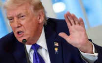 trump tells iranians to keep protesting says help is on its way