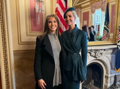 kai trump sparks lookalike buzz with aunt ivanka in new inauguration photo