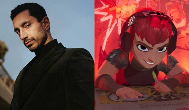riz ahmed chlo grace moretz star in netflix s long awaited nimona