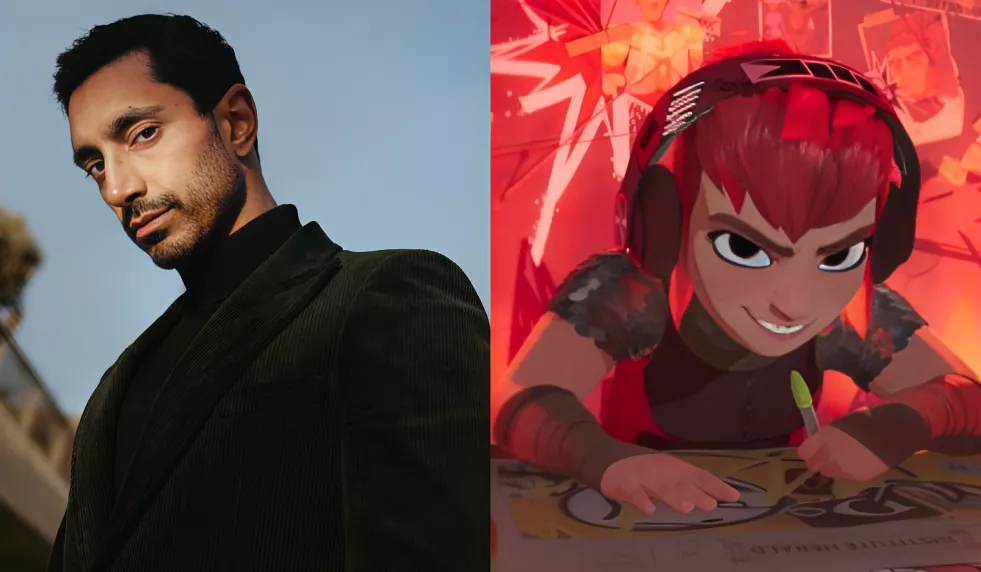riz ahmed chlo grace moretz star in netflix s long awaited nimona