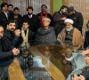 mahmood khan achakzai and allama raja nasir abbas jafri received a warm welcome at the south asian media university by leaders of khidmat e khalq kisan labour haqooq e khalq awami and communist parties along with civil society representatives photo x