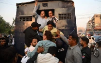 27th amendment protest blocked outside karachi press club 27th amendment protest blocked outside karachi press club