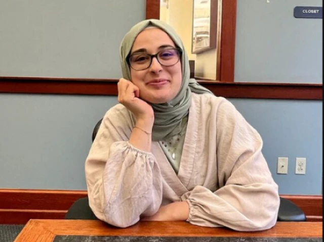 rumeysa ozturk a turkish doctoral student at tufts university in somerville massachusetts poses in an undated photograph provided by her family and obtained by reuters on march 29 2025 photo reuters rumeysa ozturk a turkish doctoral student at tufts university in somerville massachusetts poses in an undated photograph provided by her family and obtained by reuters on march 29 2025 photo reuters