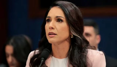 former director of national intelligence dni tulsi gabbard testifies before a us house intelligence committee hearing on worldwide threats on capitol hill in washington dc us march 19 2026 reuters