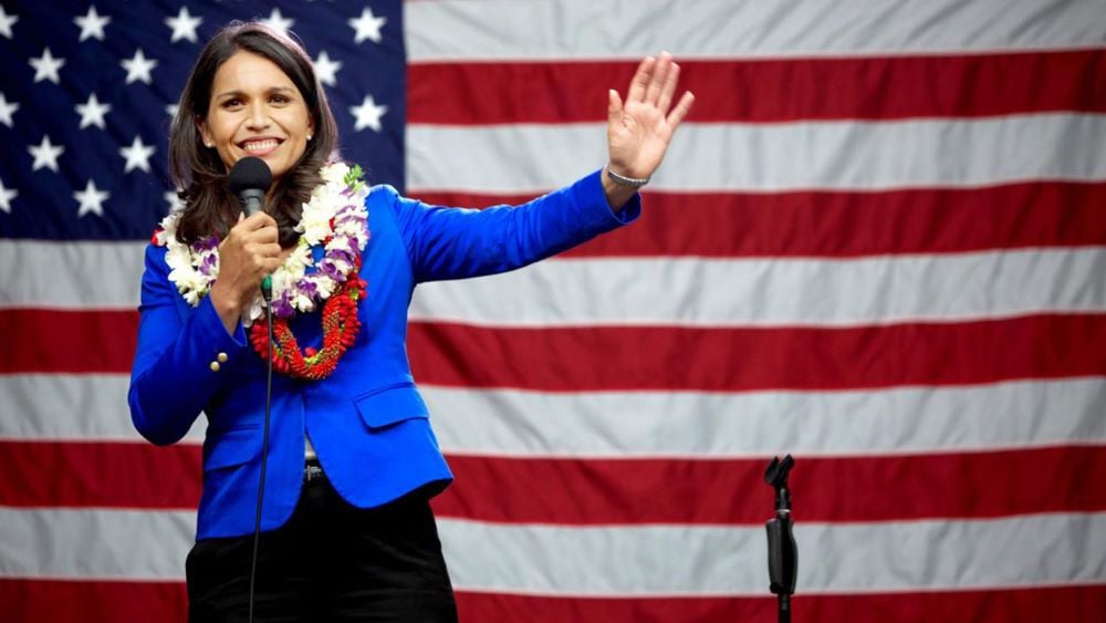 tulsi gabbard officially being approved by the senate to become his director of national intelligence photo cnn