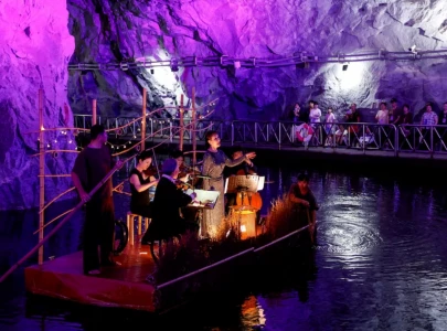 cold war tunnel turns into concert hall in taiwan cold war tunnel turns into concert hall in taiwan