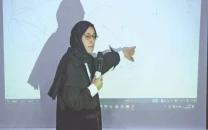 turkish artist leads islamic geometry workshop in karachi