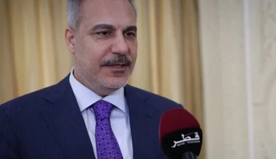 turkish foreign minister hakan fidan speaks during an exclusive interview with qatar tv in doha qatar on july 19 2026 photo anadolu agency turkish foreign minister hakan fidan speaks during an exclusive interview with qatar tv in doha qatar on july 19 2026 photo anadolu agency