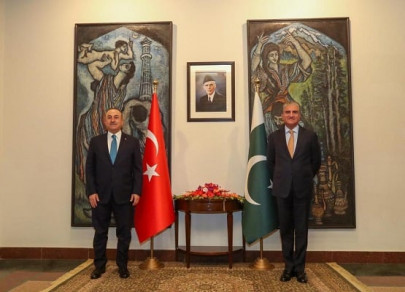 fm qureshi meets turkish counterpart various issues discussed fm qureshi meets turkish counterpart various issues discussed