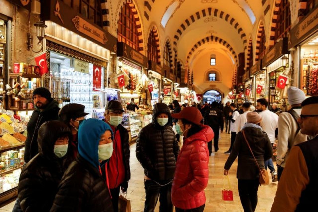 people wear protective face masks due to coronavirus concerns in istanbul turkey photo reuters file people wear protective face masks due to coronavirus concerns in istanbul turkey photo reuters file