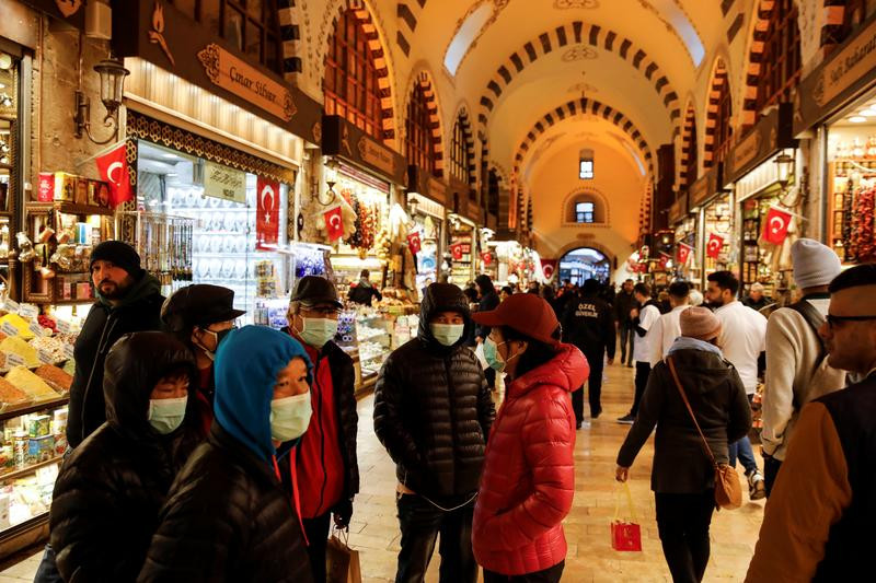 people wear protective face masks due to coronavirus concerns in istanbul turkey photo reuters file