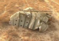 wreckage lies at the site of the turkish c 130 military cargo plane crash near the azerbaijani border in sighnaghi municipality georgia november 11 2025 in this still image taken from video photo reuters