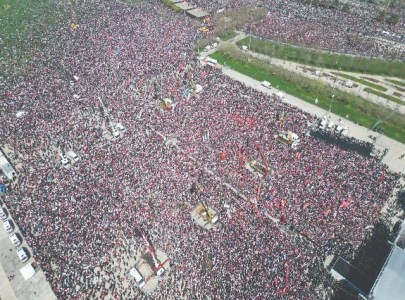 hundreds of thousands join istanbul protest rally hundreds of thousands join istanbul protest rally