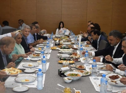 turkish cuisine brings together pakistani politicians scholars officials