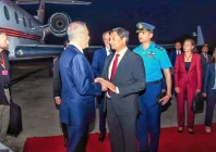 foreign minister of turkiye hakan fidan arrives in islamabad on may 19 2024 photo mofa
