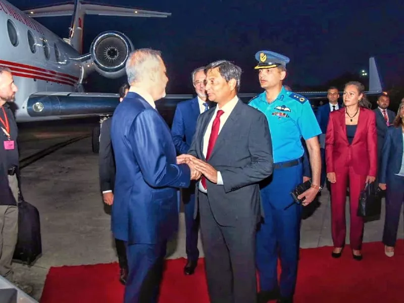 foreign minister of turkiye hakan fidan arrives in islamabad on may 19 2024 photo mofa foreign minister of turkiye hakan fidan arrives in islamabad on may 19 2024 photo mofa