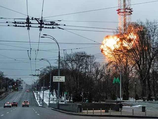 Photo of Strike on TV tower in Ukraine's West kills nine