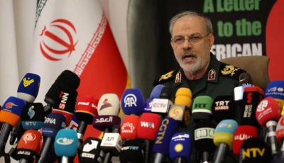 irgc spokesperson hossein mohebbi speaks during a press conference in tehran iran september 29 2026 reuters