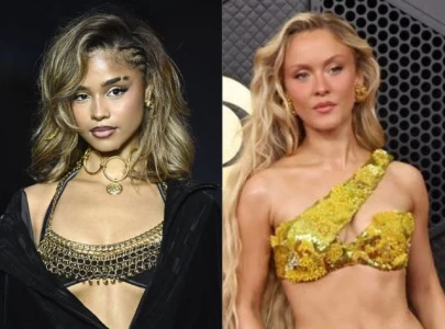 tyla announces she did it again with zara larsson and the first look has fans thinking of shakira and beyonc s beautiful liar
