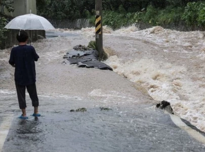 typhoon khanun makes landfall in south korea after lashing japan typhoon khanun makes landfall in south korea after lashing japan