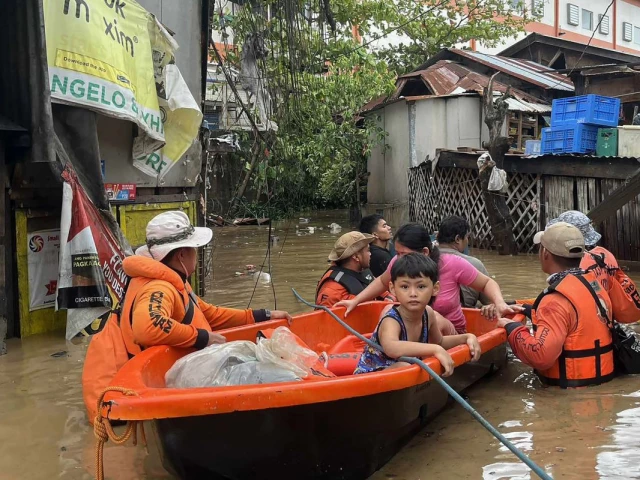 typhoon kalmaegi flooded swathes of the central philippines on tuesday photo afp
