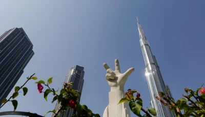 a view of burj khalifa in dubai united arab emirates on march 1 2026 after an iranian attack photo reuters