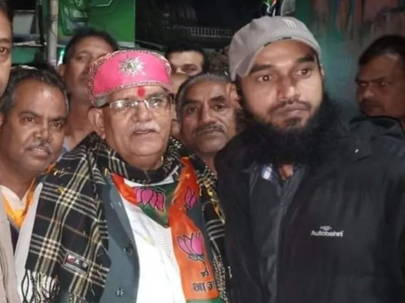 one of the killers of hindu tailor had alleged links with bjp leaders for many years photo twitter ashoswai one of the killers of hindu tailor had alleged links with bjp leaders for many years photo twitter ashoswai