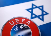 israeli flag and uefa logo are seen in this illustration taken september 30 2025 photo reuters
