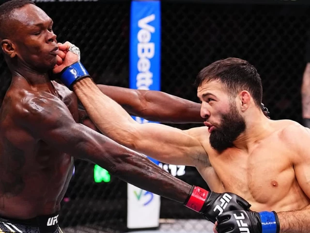 imavov landed a devastating overhand right that dropped adesanya to the canvas photo instagram ufc