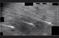 imagery likely derived from an infrared sensor aboard a us military platform operating within the united states central command area of responsibility in 2022 a user uploaded this video to a classified network in june 2024 photo us department of war