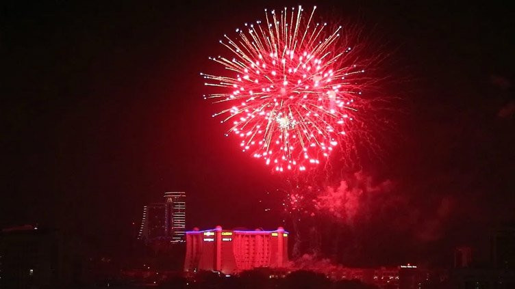 uganda new year s fireworks photo reuters