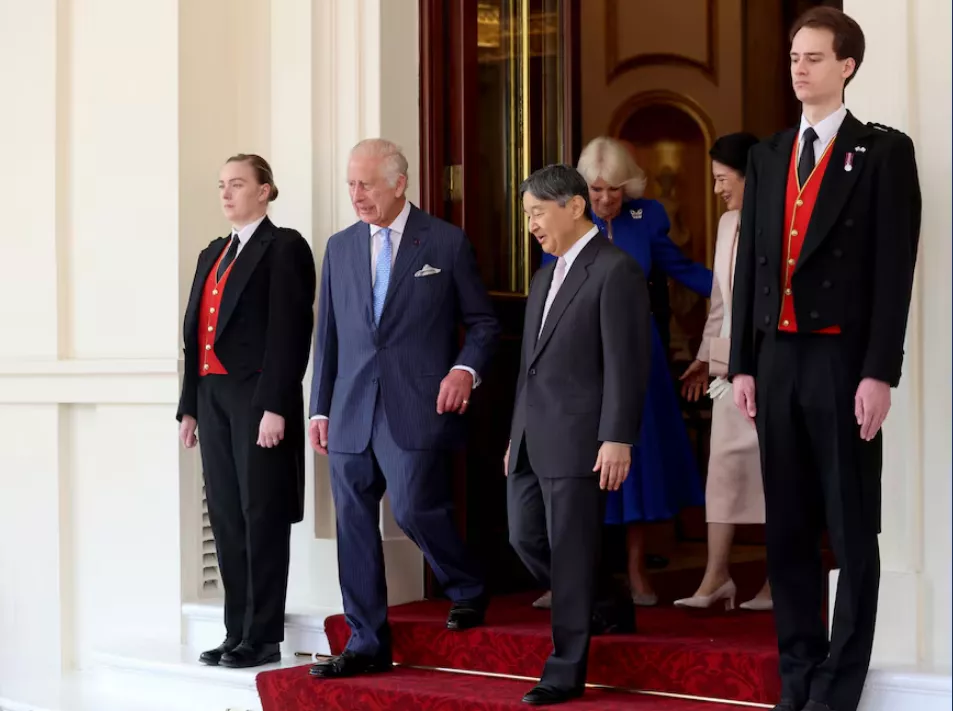 emperor naruhito s state visit to uk ends with king charles meeting emperor naruhito s state visit to uk ends with king charles meeting