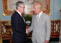 britain s king charles iii welcomes britain s outgoing prime minister keir starmer on july 20 2026 photo afp britain s king charles iii welcomes britain s outgoing prime minister keir starmer on july 20 2026 photo afp